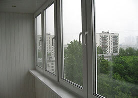 Полутеплое остекление балкона - фото 11