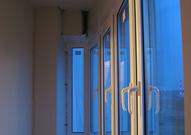 Полутеплое остекление балкона - фото 15