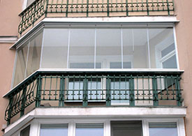 Французское остекление балкона - фото 21