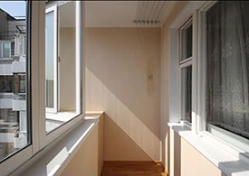 Остекление балкона в домах П-44 - фото 10