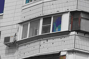 Остекление балкона в домах П-44 - фото 14